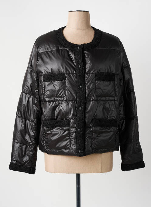 Geacă matlasată negru JULIE GUERLANDE femeie