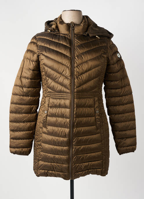 Geacă matlasată maro JULIE GUERLANDE femeie