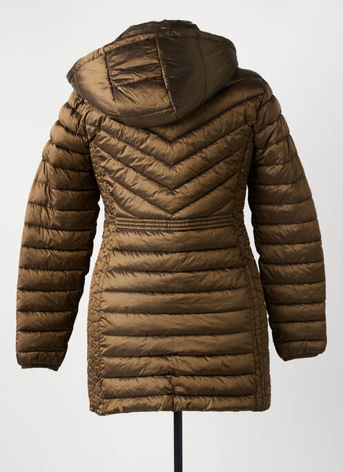 Geacă matlasată maro JULIE GUERLANDE femeie