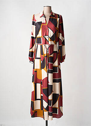 Rochie lungă portocaliu K-DESIGN femeie