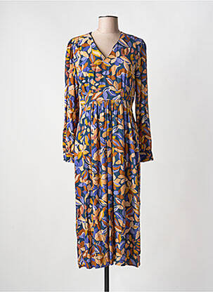 Rochie lungă albastru JULIE GUERLANDE femeie