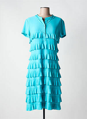 Rochie midi mâneci scurte mâneci scurte albastru JOSEPH RIBKOFF femeie