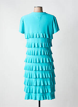 Rochie midi mâneci scurte mâneci scurte albastru JOSEPH RIBKOFF femeie