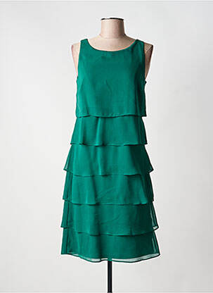Rochie midi fără mâneci fără mâneci verde VERA MONT femeie