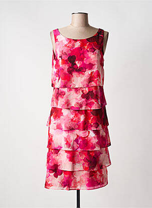 Rochie midi roz VERA MONT femeie