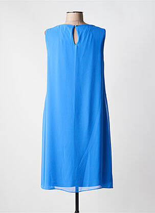 Rochie midi croială fluidă fără mâneci albastru BETTY & CO femeie