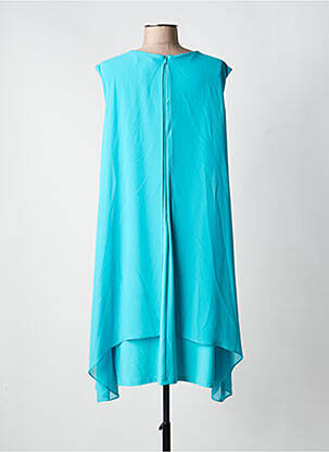 Rochie midi croială fluidă fără mâneci albastru JOSEPH RIBKOFF femeie