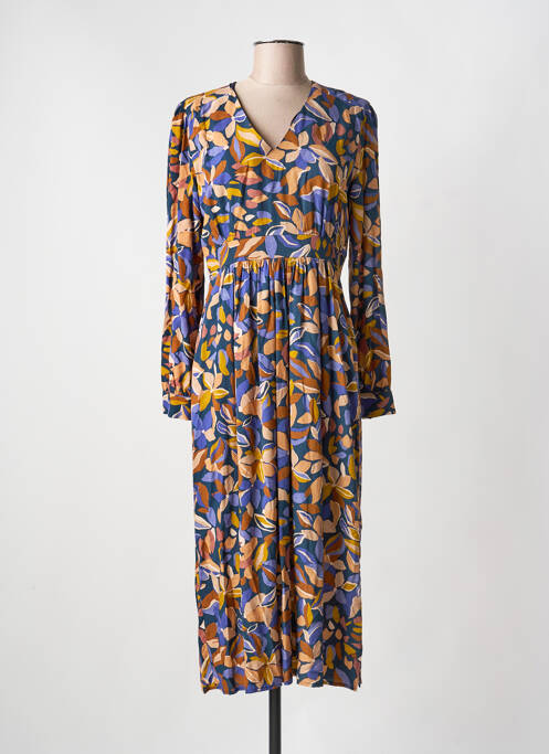 Rochie lungă albastru JULIE GUERLANDE femeie