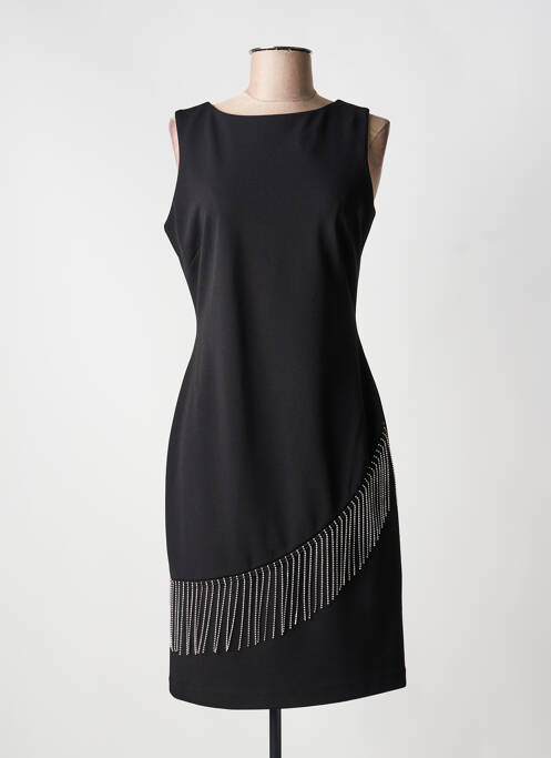 Rochie midi negru FRANK LYMAN femeie