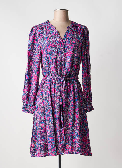 Rochie midi roz C'EST BEAU LA VIE femeie