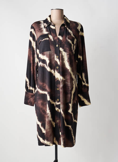 Rochie midi maro K-DESIGN femeie