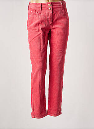 Pantalon slim roz C'EST BEAU LA VIE femeie