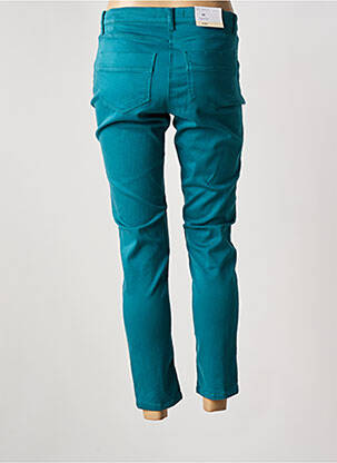 Pantalon slim țesătură poplin mărime normală verde BETTY BARCLAY femeie