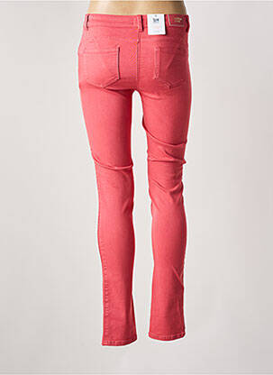 Pantalon slim elasticitate roz C'EST BEAU LA VIE femeie