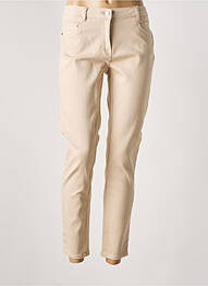 Pantalon slim elasticitate bej C'EST BEAU LA VIE femme