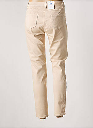 Pantalon slim elasticitate bej C'EST BEAU LA VIE femeie