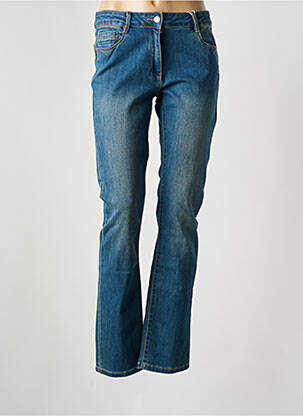 Blugi cu croială dreaptă albastru C'EST BEAU LA VIE femeie