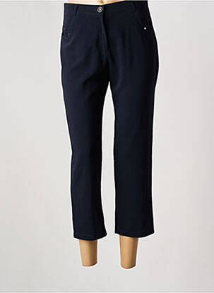 Pantalon trei sferturi albastru CHRISTINE LAURE femeie