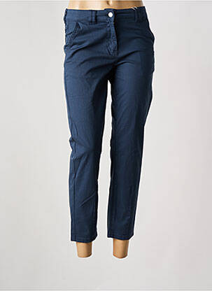 Pantalon 7/8 elasticitate mărime normală albastru C'EST BEAU LA VIE femeie