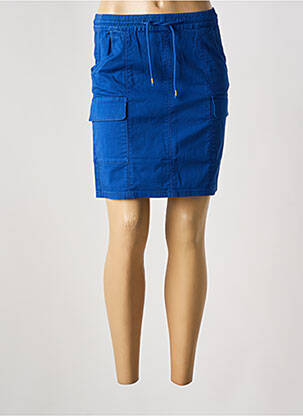 Fustă scurtă albastru C'EST BEAU LA VIE femeie
