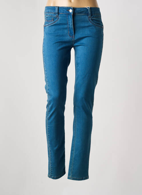 Blugi cu croială slim albastru C'EST BEAU LA VIE femeie