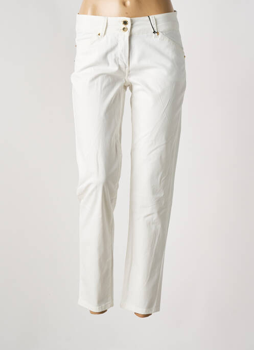 Pantalon slim alb BETTY BARCLAY femeie