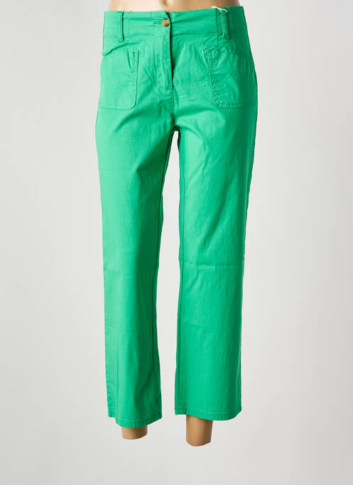 Pantalon 7/8 verde C'EST BEAU LA VIE femeie
