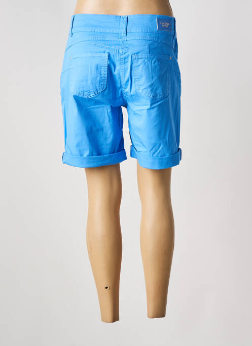 Bermudă albastru C'EST BEAU LA VIE femeie