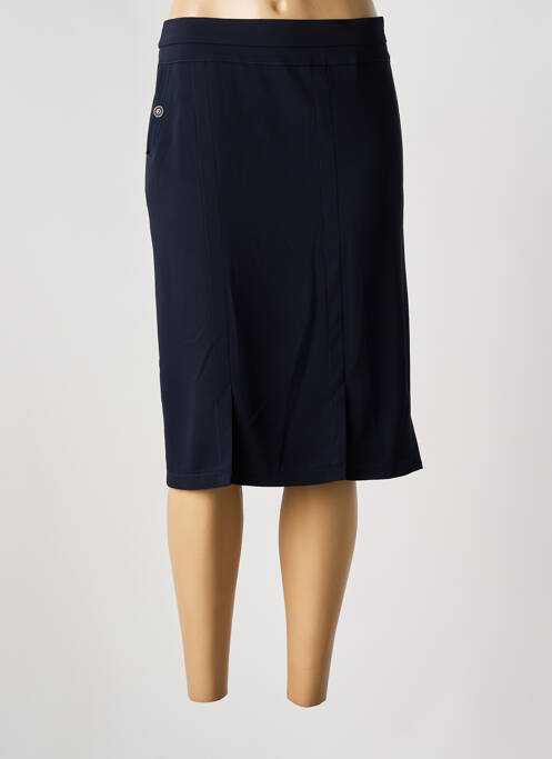 Fustă midi albastru CHRISTINE LAURE femeie