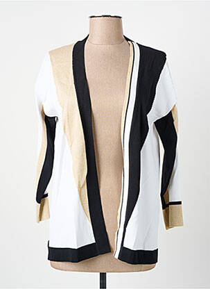 Vestă cu mâneci lungi alb SCORZZO femeie