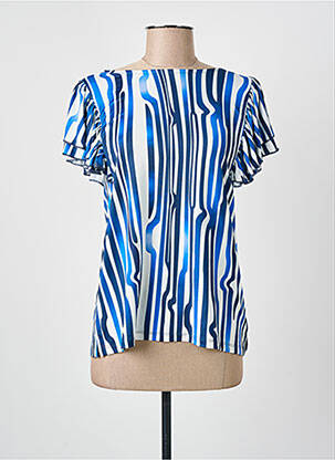 Top albastru SCORZZO femeie