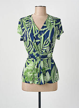 Top verde CHRISTINE LAURE femeie