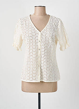 Top bej JULIE GUERLANDE femeie