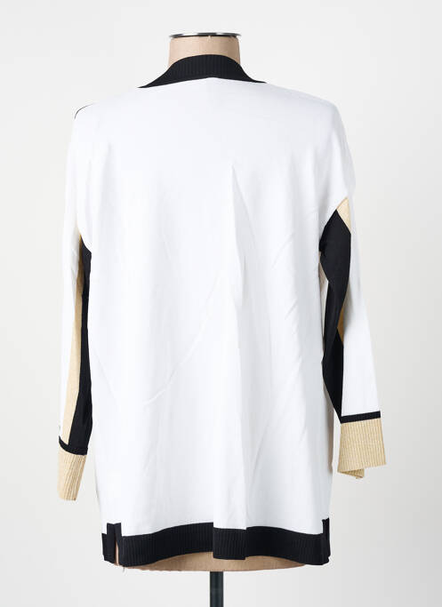 Vestă cu mâneci lungi alb SCORZZO femeie