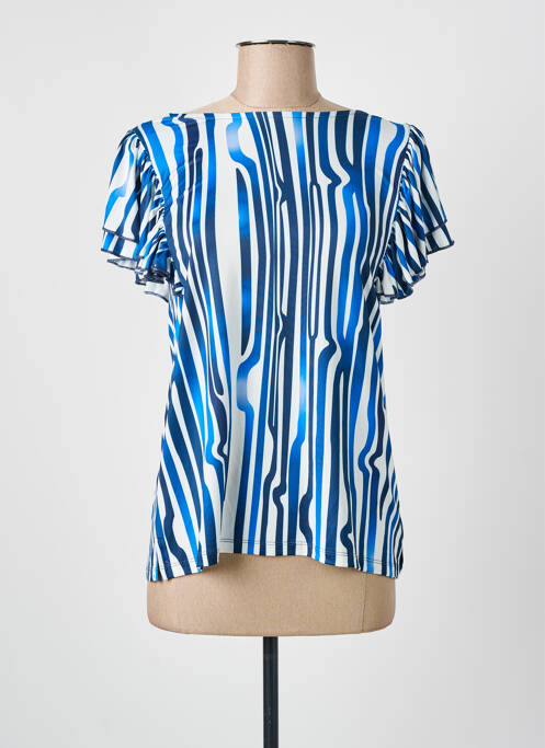 Top albastru SCORZZO femeie