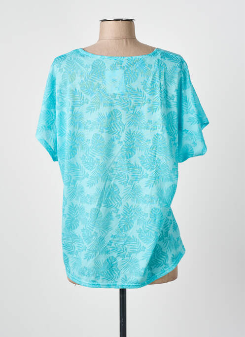 Tricou albastru CHRISTINE LAURE femeie