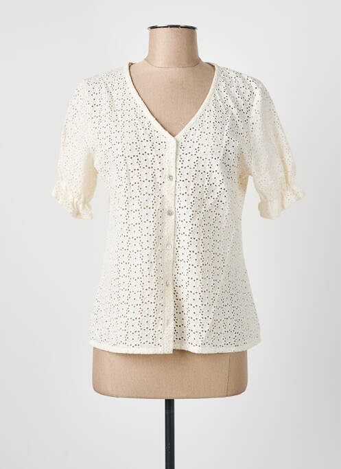 Top bej JULIE GUERLANDE femeie