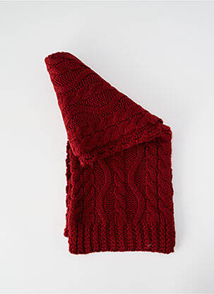 Eșarfă tricot gros roșu 2 TWO femeie