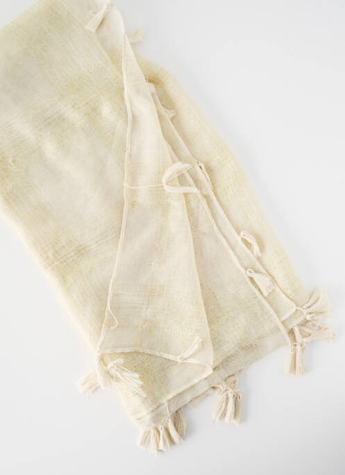 Eșarfă auriu LE TEMPS DES CERISES femeie