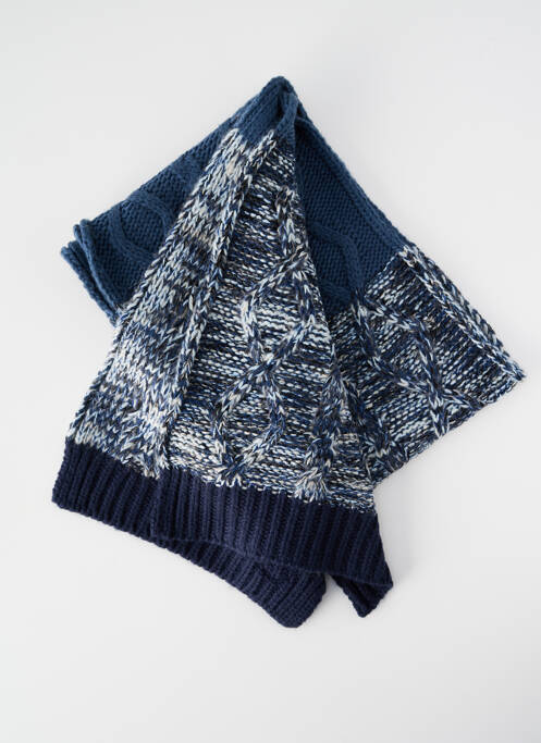 Eșarfă albastru LE TEMPS DES CERISES unisex