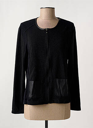 Jachete casual guler rotund negru GRIFFON femeie