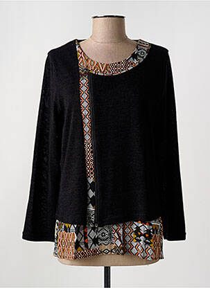 Pulover negru GUY DUBOUIS femeie