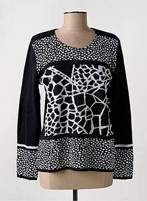 Pulover negru GRIFFON femeie