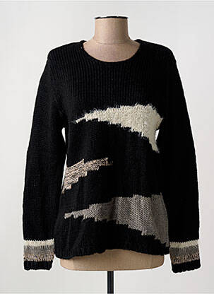 Pulover negru GRIFFON femeie