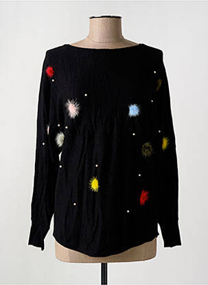 Pulover negru GRIFFON femeie