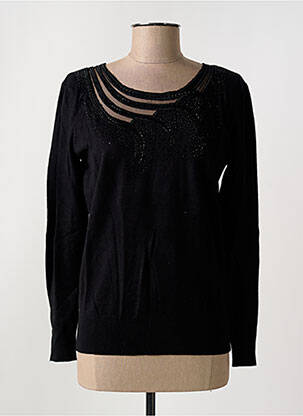 Pulover negru GRIFFON femeie