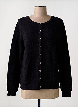 Vestă cu mâneci lungi negru GRIFFON femeie