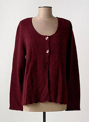 Vestă cu mâneci lungi violet GRIFFON femeie