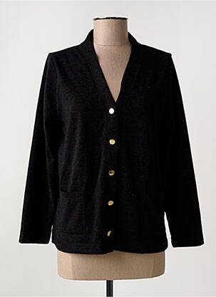 Vestă cu mâneci lungi negru GRIFFON femeie