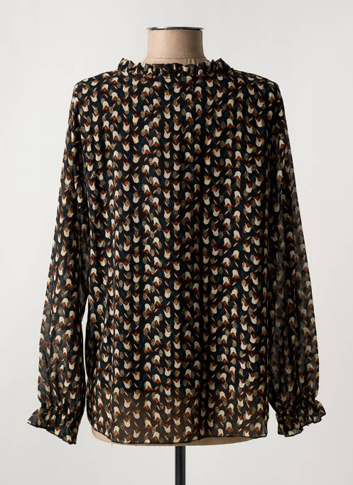 Bluză negru COULEURS DU TEMPS femeie